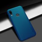 NILLKIN Frosted Concave-convex Texture PC Case for Xiaomi Redmi 7 (Blue) - 1