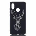 Elk Painted Pattern Soft TPU Case for Xiaomi Mi 8 - 1