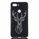 Elk Painted Pattern Soft TPU Case for Xiaomi Mi 8 Lite - 1