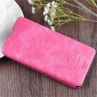 MOFI Crazy Horse Texture Horizontal Flip Protective Leather Case for Xiaomi Redmi 7, with Holder & Card Slot(Pink) - 1