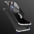 GKK Three Stage Splicing Full Coverage PC Case for Xiaomi Redmi Note 7 (Black Silver) - 1