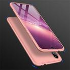 GKK Three Stage Splicing Full Coverage PC Case for Xiaomi Redmi Note 7 (Rose Gold) - 1