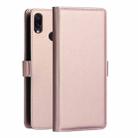 DZGOGO MILO Series PC + PU Horizontal Flip Leather Case for Xiaomi Redmi Note 7, with Holder & Card Slot & Wallet (Rose Gold) - 1