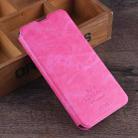 MOFI Crazy Horse Texture Horizontal Flip PU Leather Case for Xiaomi Mi 9, with Holder & Card Slot(Pink) - 1