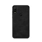 PINWUYO Shockproof Waterproof Full Coverage PC + TPU + Skin Protective Case for Xiaomi Redmi Note 7(Black) - 1