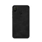 PINWUYO Shockproof Waterproof Full Coverage PC + TPU + Skin Protective Case for Xiaomi Redmi Note 6 Pro (Black) - 1