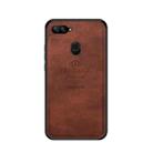 PINWUYO Shockproof Waterproof Full Coverage PC + TPU + Skin Protective Case for Xiaomi Mi 8 Lite (Brown) - 1