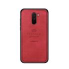 PINWUYO Shockproof Waterproof Full Coverage PC + TPU + Skin Protective Case for Xiaomi Pocophone F1 (Red) - 1