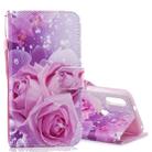 Rose Pattern Horizontal Flip Leather Case for Xiaomi Mi Play, with Holder & Card Slots & Wallet - 1