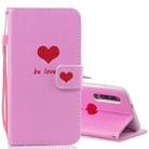 Heart Pattern Horizontal Flip Leather Case for Xiaomi Mi 9, with Holder & Card Slots & Wallet - 1