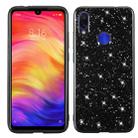 Glitter Powder Shockproof TPU Case for Xiaomi Redmi Note 7 (Black) - 1