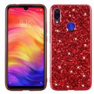 Glitter Powder Shockproof TPU Case for Xiaomi Redmi Note 7 (Red) - 1