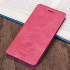 MOFI Crazy Horse Texture Horizontal Flip Protective Leather Case for Xiaomi Mi 6X / A2, with Holder & Card Slot(Pink) - 1