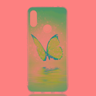 Butterfly Pattern Noctilucent TPU Soft Case for Xiaomi Redmi Note 7 - 1