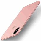 MOFI for  Xiaomi Redmi Note 5 Pro PC Ultra-thin Edge Fully Wrapped Protective Back Cover Case (Rose Gold) - 1