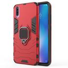 PC + TPU Shockproof Protective Case with Magnetic Ring Holder for Xiaomi Mi 9 SE(Red) - 1