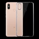 0.75mm Shockproof TPU Protective Back Case for Xiaomi Mi Max 3 (Transparent) - 1