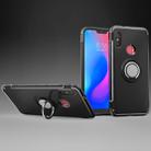 Magnetic 360 Degree Rotation Ring Holder Armor Protective Case for Xiaomi Redmi 6 Pro (Black) - 1