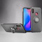 Magnetic 360 Degree Rotation Ring Holder Armor Protective Case for Xiaomi Redmi 6 Pro (Grey) - 1