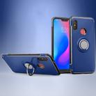Magnetic 360 Degree Rotation Ring Holder Armor Protective Case for Xiaomi Redmi 6 Pro (Blue) - 1