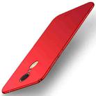 MOFI for  Xiaomi Redmi 5 Plus PC Ultra-thin Edge Fully Wrapped Up Protective Case Back Cover(Red) - 1