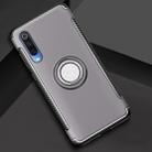 Magnetic Armor Protective Case for Xiaomi Mi 9, with 360 Degree Rotation Ring Holder(Grey) - 2