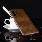 Shockproof Litchi Texture PC + PU Case for Xiaomi Mi 9 SE(Brown) - 1