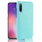 Shockproof Crocodile Texture PC + PU Case for Xiaomi Mi 9 SE(Green) - 1