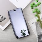 Mirror Clear View Horizontal Flip PU Leather Case for Xiaomi Redmi 6, with Holder(Black) - 2