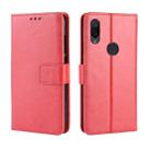 Crazy Horse Texture Horizontal Flip Leather Case for Xiaomi Mi Play, with Holder & Card Slots & Wallet & Lanyard (Red) - 1