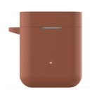 Silicone Earphones Charging Box Protective Case for Xiaomi Air(Coffee) - 2