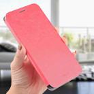 MOFI Crazy Horse Texture Horizontal Flip Shockproof Leather Case for Xiaomi Mi Max 3, with Holder (Rose Red) - 1