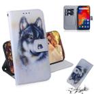 White Wolf Pattern Coloured Drawing Horizontal Flip Leather Case for Xiaomi Redmi Note 6 / Redmi Note 6 Pro, with Holder & Card Slots & Wallet - 1