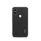 MOFI Cloth Surface + PC + TPU Case for Xiaomi Mi 8(Black) - 1