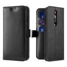 For Xiaomi 9T / Redmi K20 DUX DUCIS KADO Series Horizontal Flip Leather Case with Holder & Card Slots & Wallet(Black) - 1