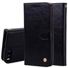 Business Style Oil Wax Texture Horizontal Flip Leather Case for Xiaomi Mi 6, with Holder & Card Slots & Wallet(Black) - 1
