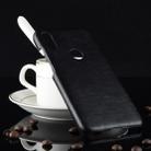 Shockproof Litchi Texture PC + PU Case for Xiaomi Mi Play (Black) - 1