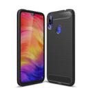 Brushed Texture Carbon Fiber TPU Case for Xiaomi Redmi Note 7 / Redmi Note 7 Pro(Black) - 1