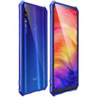 Snap-on Aluminum Frame Case for Red Mi Note 7(Purple Blue) - 1