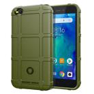 Shockproof Rugged  Shield Full Coverage Protective Silicone Case for RedMi Go(Army Green) - 1