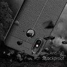 Litchi Texture TPU Protective Case for Xiaomi Mi 8(Black) - 7