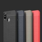 Litchi Texture TPU Protective Case for Xiaomi Mi  8(Red) - 11