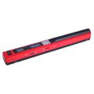 iScan01 Mobile Document Handheld Scanner with LED Display, A4 Contact Image Sensor(Red) - 1