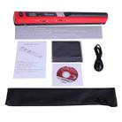 iScan01 Mobile Document Handheld Scanner with LED Display, A4 Contact Image Sensor(Red) - 5