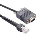2m RS232 to RJ45 Scanner Serial Data Cable for Symbol LS2208(Grey) - 3