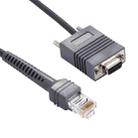 2m RS232 to RJ45 Scanner Serial Data Cable for Symbol LS2208(Grey) - 4