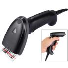 USB Laser Wired Handheld Barcode Scanner Barcode Reader, Cable Length: about 2m(Black) - 1