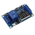 LDTR-WG0199 DC 6V To 30V One Way Relay Module Delay Power Off Disconnection Trigger Delay Cycle Timer Circuit Switch (Blue) - 1