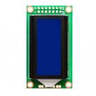 LDTR-WG0239 1.7 inch LCD Screen 0802B 8 x 2 Blue Character Module for Arduino (Green) - 1