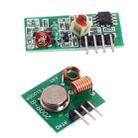 LDTR-WG0241 DIY 433MHz Wireless Transmitter + Receiving Module Superregeneration (Green) - 2